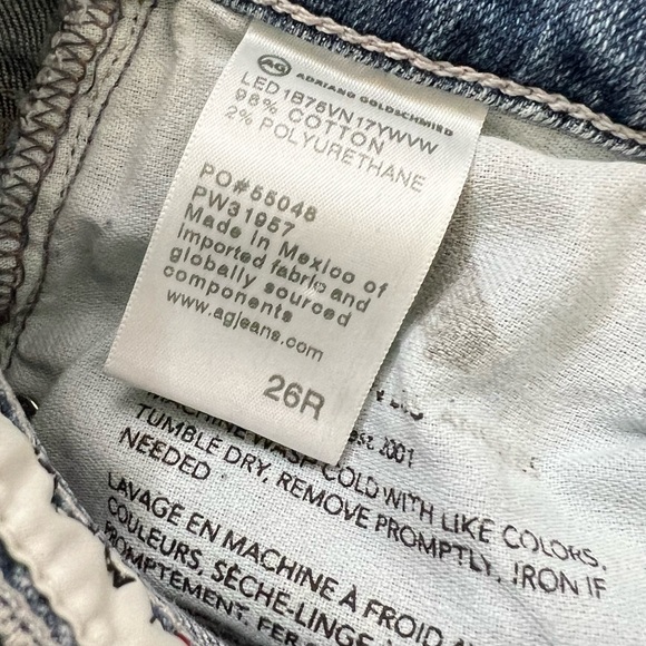 AG Alexxis bootcut high waist vintage fit jeans COLOR: 17 YEARS WAVEVIEW size 26 - Picture 7 of 12
